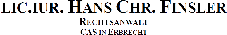 Logo - Finsler Rechtsanwalt